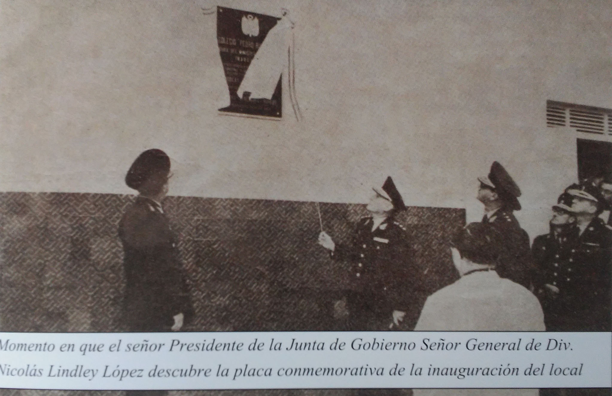 Inauguración del PRG